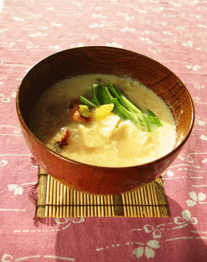 No,3「ゆばと鶏の豆乳椀」の画像